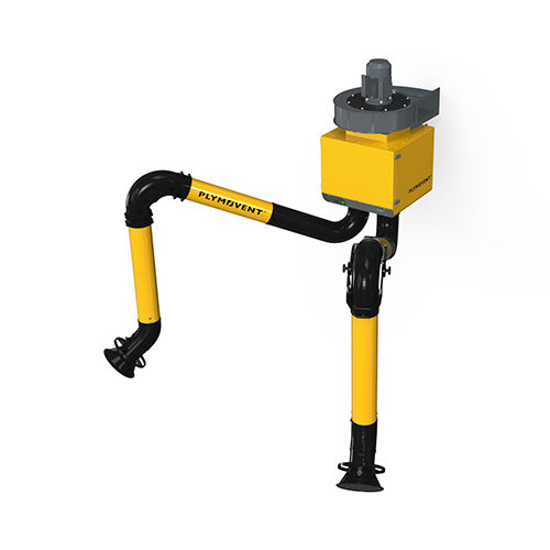 DualGo +  Stationary Fume Extractor