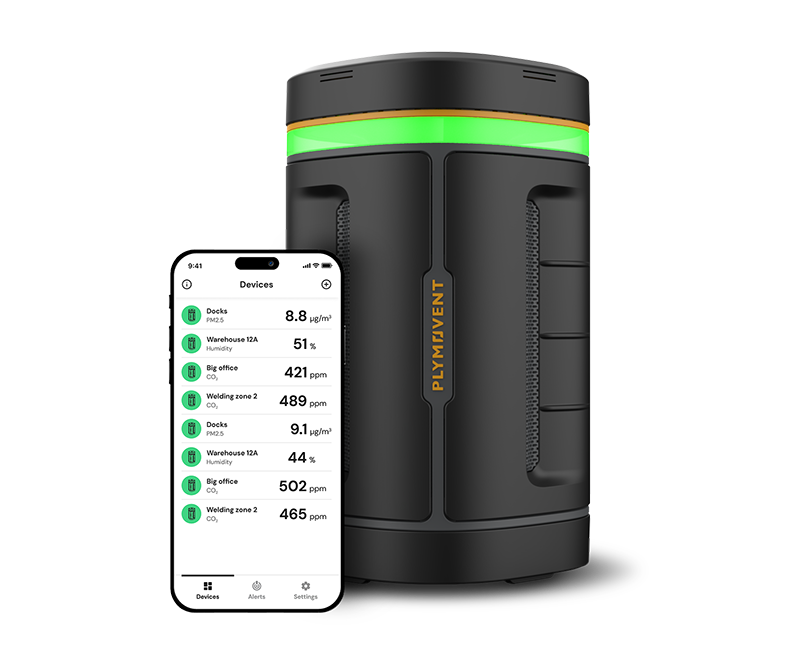 AeroGuard professional air quality monitor