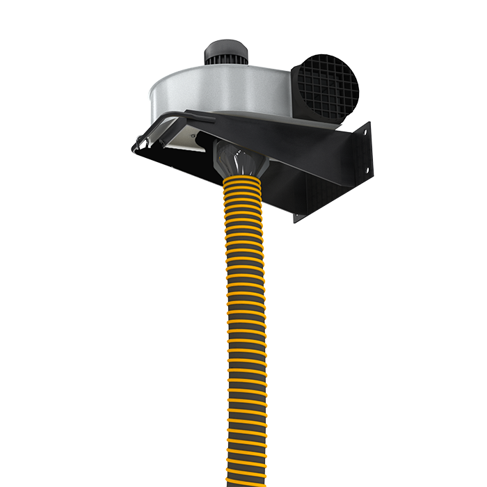 Fixed Extractor Hose Drop (FE) – mobiele uitlaatgasafzuiger